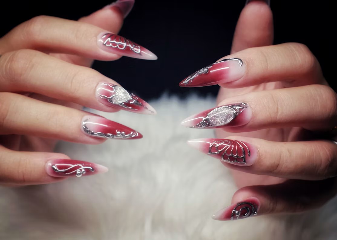 Handmade luxury press-on nail sets by Express Beauty by Megan